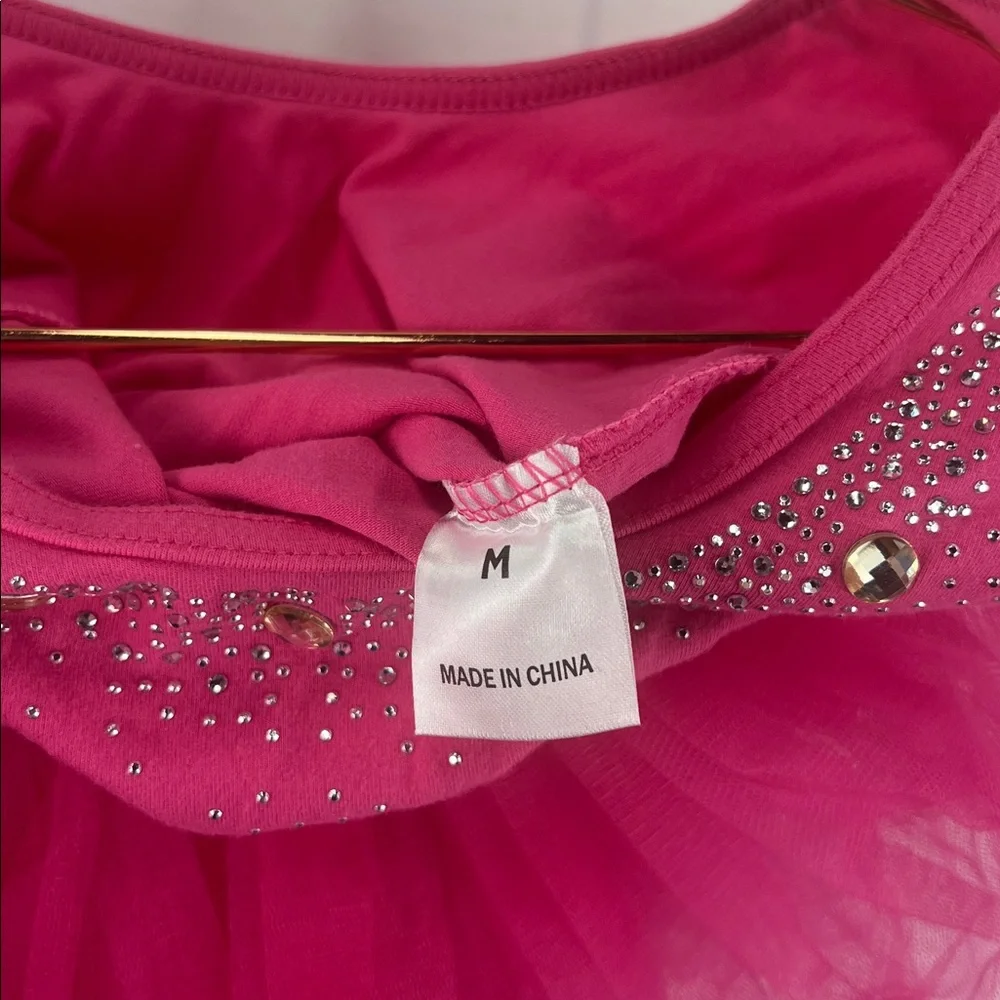 Girl’s Leotard Tutu - 2 Pack - Purple and Pink - Size Medium